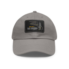 Load image into Gallery viewer, &#39;Stay The Course&#39; Dad Hat with Leather Patch (Rectangle)
