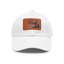 Load image into Gallery viewer, &#39;Stay The Course&#39; Dad Hat with Leather Patch (Rectangle)
