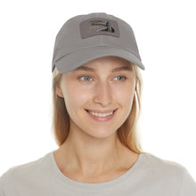 Load image into Gallery viewer, &#39;Stay The Course&#39; Dad Hat with Leather Patch (Rectangle)
