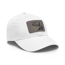 Load image into Gallery viewer, &#39;Stay The Course&#39; Dad Hat with Leather Patch (Rectangle)
