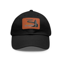 Load image into Gallery viewer, &#39;Stay The Course&#39; Dad Hat with Leather Patch (Rectangle)
