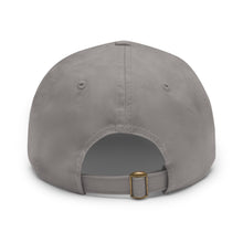 Load image into Gallery viewer, &#39;Stay The Course&#39; Dad Hat with Leather Patch (Rectangle)
