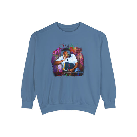 OMA Unisex Garment-Dyed Sweatshirt